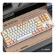 Клавиатура Smailwolf SK16, бежевая, игровая механическая, проводная