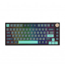 Клавиатура игровая механическая VGN N75 Turquoise RGB проводная