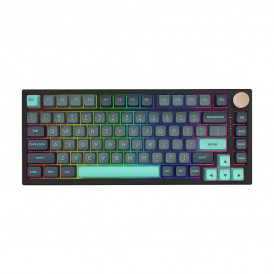 Клавиатура игровая механическая VGN N75 Turquoise RGB проводная