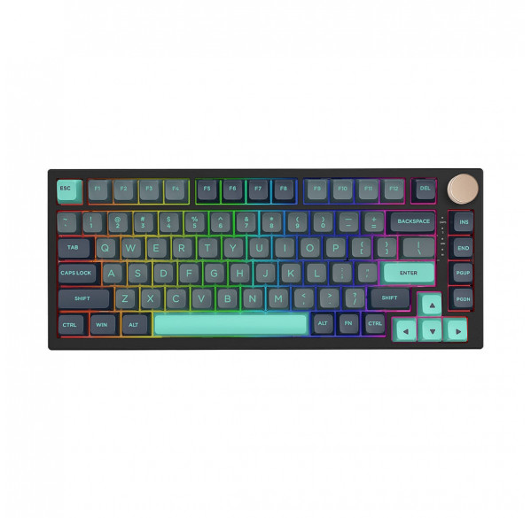 Клавиатура игровая механическая VGN N75 Turquoise RGB проводная Клавиатура игровая механическая VGN N75 Turquoise RGB проводная
