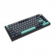 Клавиатура игровая механическая VGN N75 Turquoise RGB проводная