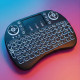 Клавиатура MINI KEYBOARD с подсветкой (EN-RU), беспроводная 