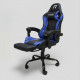 Кресло игровое RACER Mustang, чёрный+синий