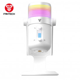 Микрофон Fantech Leviosa MAX MCX03 с RGB подсветкой, белый