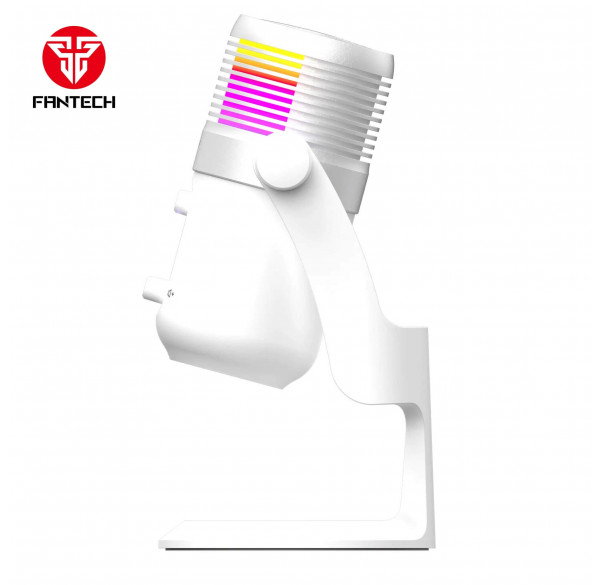 Микрофон Fantech Leviosa MAX MCX03 с RGB подсветкой, белый Микрофон Fantech Leviosa MAX MCX03 с RGB подсветкой, белый