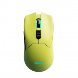 Мышь Acer OMW210, зеленый, игровая, беспроводная