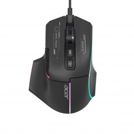 Мышь Acer OMW950, черная, игровая, проводная