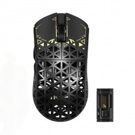 Мышь Attack Shark R5 Ultra, чёрная, игровая, беспроводная, перезаряжаемая