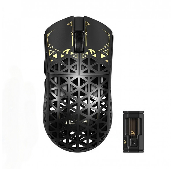 Мышь Attack Shark R5 Ultra, чёрная, игровая, беспроводная, перезаряжаемая