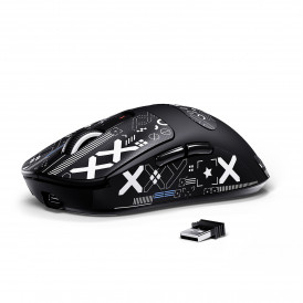 Мышь Attack Shark X8 Ultra чёрная, игровая, беспроводная, перезаряжаемая