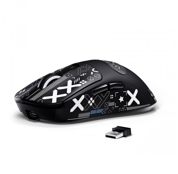 Мышь Attack Shark X8 Ultra чёрная, игровая, беспроводная, перезаряжаемая