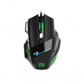 Мышь BAJEAL GM-Series, черная, игровая, проводная