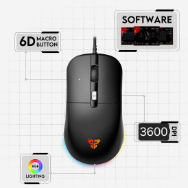 Мышь игровая проводная Fantech KANATA VX9 с RGB подсветкой