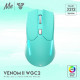 Мышь игровая беспроводная Fantech VENOM II WGC2 бирюзовая, перезаряжаемая