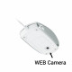 Мышь проводная Genius All in One + WEB Camera (2 в 1) белая