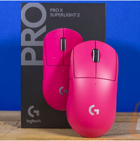 Мышь игровая беспроводная Logitech G PRO X Superlight 2, розовая