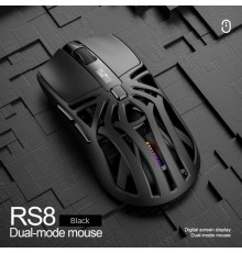 Мышь игровая беспроводная SMAILWOLF RS8 чёрная, перезаряжаемая