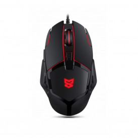 Мышь Sunsonny S-M45, черная, игровая, проводная