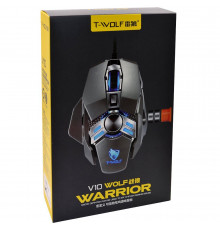 Мышь игровая проводная T-WOLF V10 Warrior
