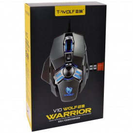 Мышь игровая проводная T-WOLF V10 Warrior