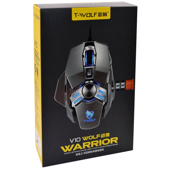 Мышь игровая проводная T-WOLF V10 Warrior Мышь игровая проводная T-WOLF V10 Warrior