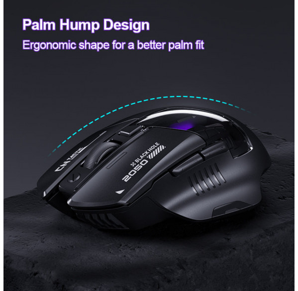Мышь игровая беспроводная inphic A9 перезаряжаемая, бесшумная Мышь игровая беспроводная inphic A9 перезаряжаемая, бесшумная