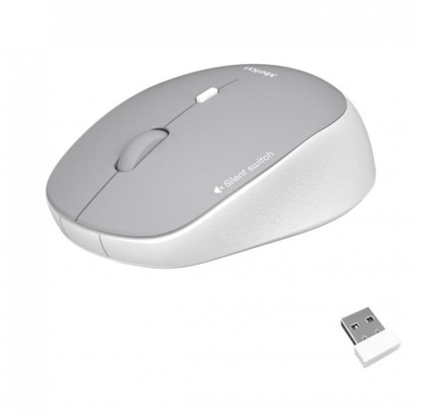 Мышь офисная беспроводная Meetion R570, бесшумная, серый Мышь офисная беспроводная Meetion R570, бесшумная, серый