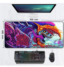 Коврик для стола mousepad 900x400 Hyper Beast CSGO Skin