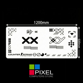 Коврик для стола 1200x600 CS:GO Skin information flow (mousepad)