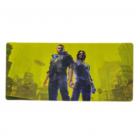 Коврик для стола mousepad 900x400 Cyberpunk