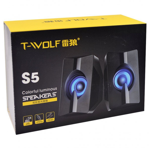 Колонки T-Wolf S5 RGB Колонки T-Wolf S5 RGB