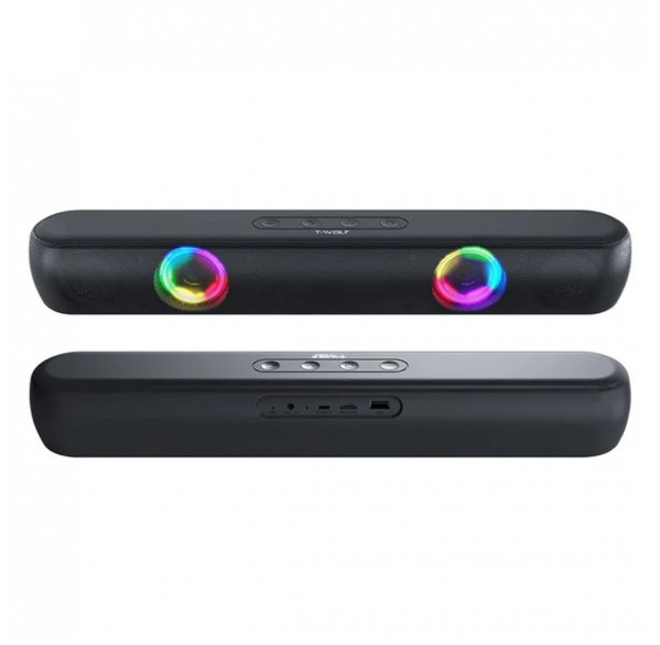 Колонки беспроводные T-Wolf B320 soundbar RGB Колонки беспроводные T-Wolf B320 soundbar RGB