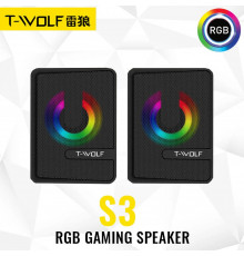 Колонки T-Wolf S3 RGB