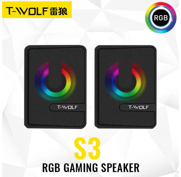 Колонки T-Wolf S3 RGB Колонки T-Wolf S3 RGB