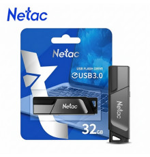 Внешний FLASH накопитель  32GB Netac, USB 3.0 (c аппаратной защитой от записи)