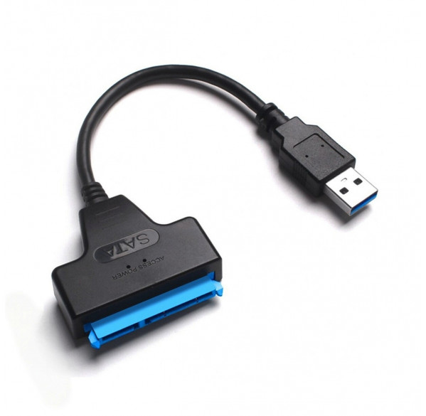 Переходник адаптер с USB на SATA HDD/SSD 2.5", USB 3.0