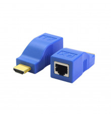 Переходник удлинитель HDMI (до 30м. с использованием кабеля Ethernet)