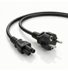 Кабель питания C5 для БП ноутбуков, 1.5м.