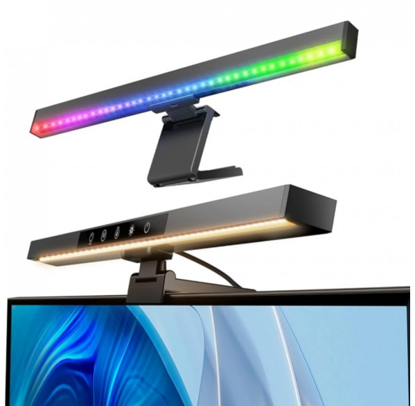 Лампа для монитора, светодиодная TB-301SGS c RGB подсветкой