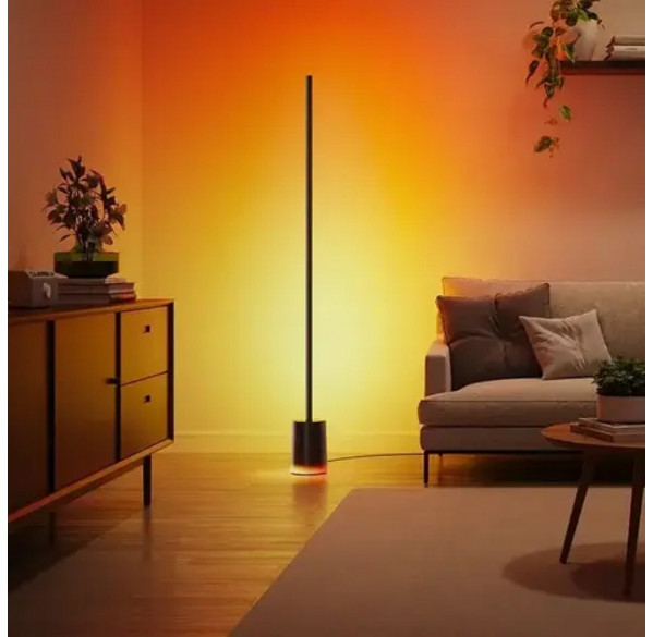 Лампа напольная RGB 100см. + пульт (1 шт. последняя)