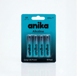 Батарейки Anika Ultra+ AA 4 штуки