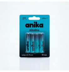 Батарейки Anika Ultra+ AAA 4 штуки