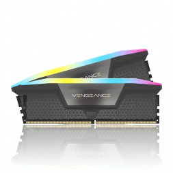 Оперативная память RAM DDR5 64 GB (KIT 2x32, 6000 MHz) Corsair Vengeance RGB