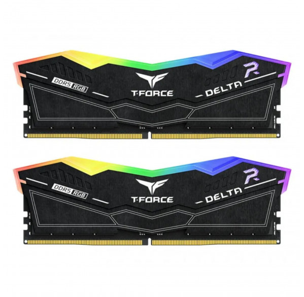 Оперативная память RAM DDR5 64GB (KIT 2x32) 6000MHz T-Force Delta, черный Оперативная память RAM DDR5 64GB (KIT 2x32) 6000MHz T-Force Delta, черный
