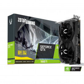 Видеокарта Nvidia GTX 1660 TI 6GB Zotac Б/У с коробкой