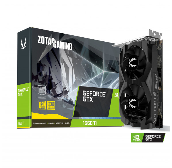 Видеокарта Nvidia GTX 1660 TI 6GB Zotac Б/У с коробкой Видеокарта Nvidia GTX 1660 TI 6GB Zotac Б/У с коробкой