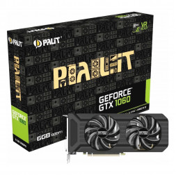 Видеокарта Nvidia GTX 1060 6GB Palit Dual б/у