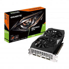 Видеокарта Nvidia GTX 1660 SUPER 6GB Gigabyte Б/У с коробкой
