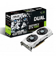 Видеокарта Nvidia GTX 1060 6GB ASUS DUAL Б/У с коробкой