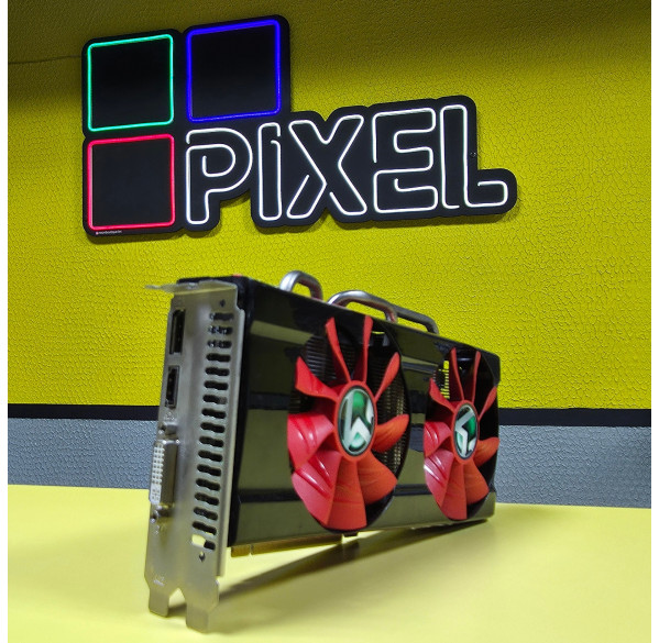 Видеокарта AMD R9 370 4GB Maxsun Б/У без коробки